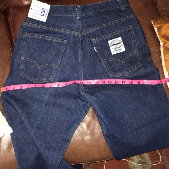 RARE Vintage 70's Levi's jeans. DEADSTOCK - Picture 7 of 7